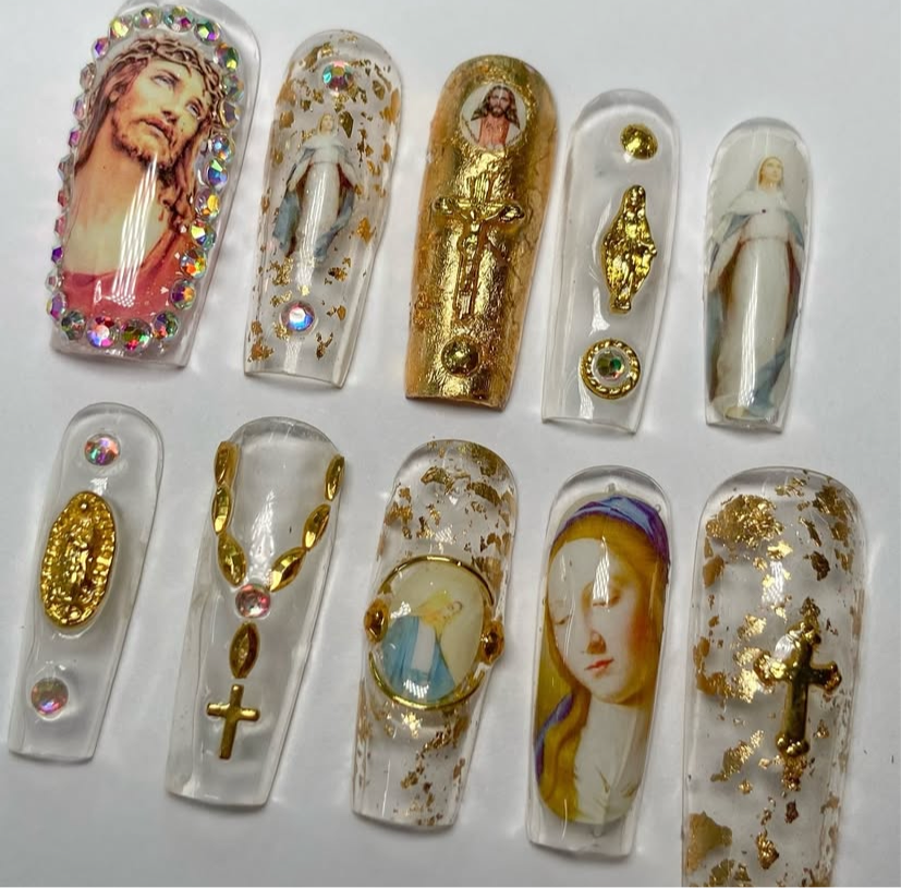 Oro de Cristo y Maria